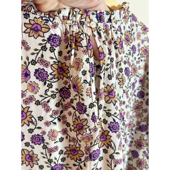 Women’s Plus Size 2X Blouses Floral Boho Ruffle Long Sleeve *Bundle of 2* - Picture 10 of 14